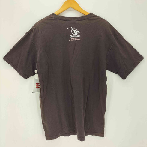 アンビル Anvil CHANGE プリントクルーネックTシャツ Y2K メンズ JPN:L