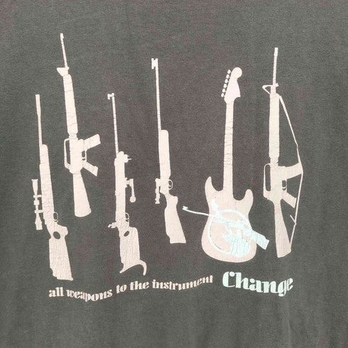 アンビル Anvil CHANGE プリントクルーネックTシャツ Y2K メンズ JPN:L