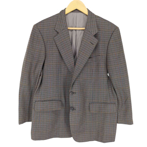 バーバリーズ BURBERRYS cashmere カシミヤ混2Bテーラードジャケット メンズ 165