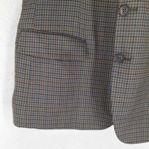 バーバリーズ BURBERRYS cashmere カシミヤ混2Bテーラードジャケット メンズ 165