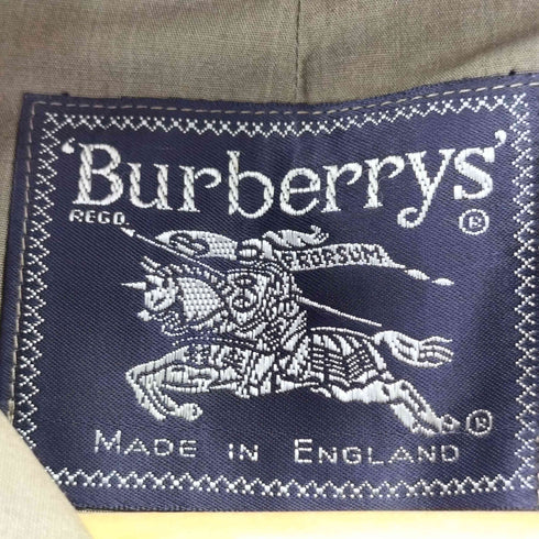バーバリーズ BURBERRYS イングランド製 ステンカラーコート メンズ