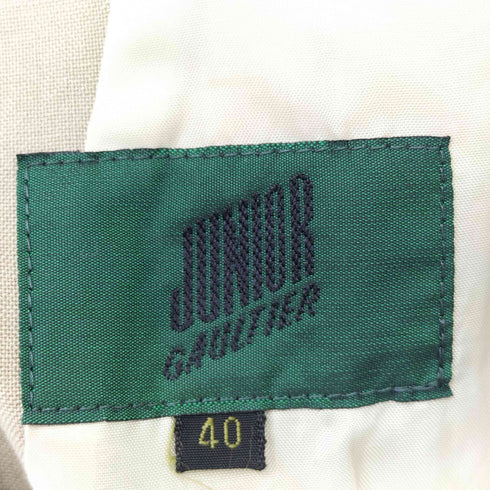 ジュニアゴルチェ JUNIOR GAULTIER シェイプデザイン テーラードジャケット レディース 40