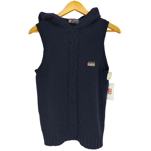 チャップスラルフローレン CHAPS RALPH LAUREN フード付きニットベスト メンズ JPN:S