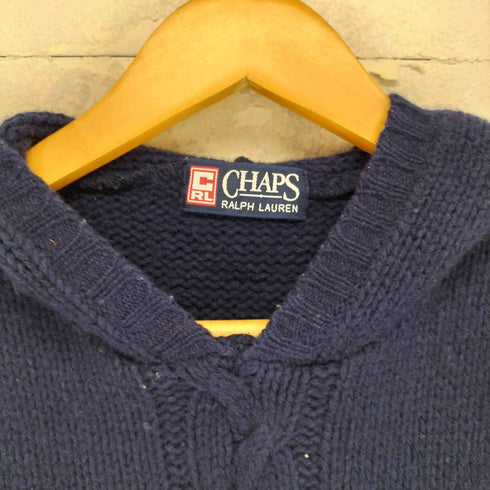 チャップスラルフローレン CHAPS RALPH LAUREN フード付きニットベスト メンズ JPN:S
