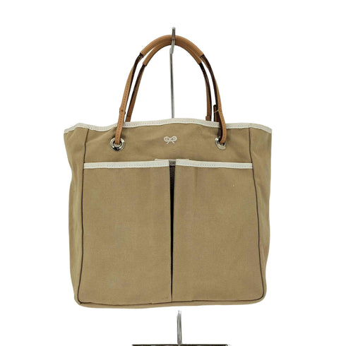 アニヤハインドマーチ ANYA HINDMARCH イタリア製 レザーハンドルハンドバッグ レディース