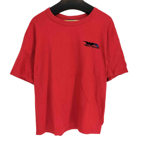 チャンピオン Champion 00S Wesco Aircraft フロント刺繍 S/S Tシャツ メンズ import:M