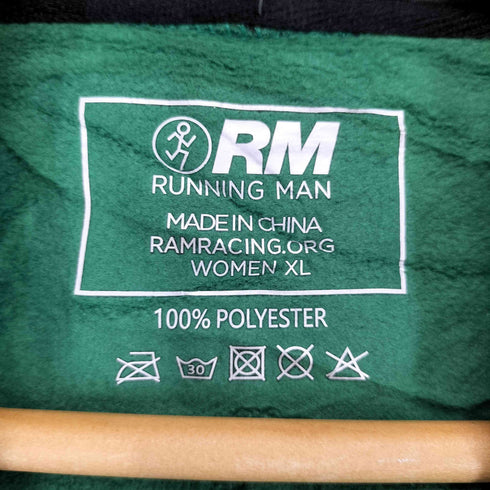 RM RUNNING MAN フーデッドジャケット レディース JPN:XL