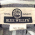 ブルーウィリーズ BLUE WILLIS 刺繍ロゴ フランネルシャツ メンズ M