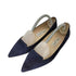 ジミーチュウ JIMMY CHOO ポインテッドトゥ フラットパンプス レディース 35 1/2
