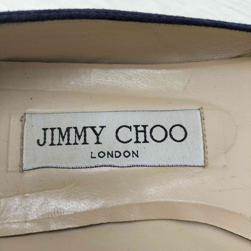 ジミーチュウ JIMMY CHOO ポインテッドトゥ フラットパンプス レディース 35 1/2