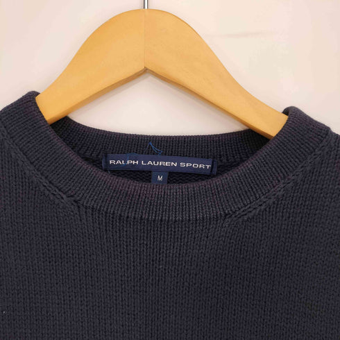 ラルフローレンスポーツ RALPH LAUREN SPORT ポニー刺繍 クルーネック ニットベスト レディース import:M