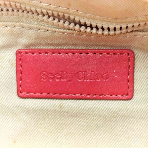 シーバイクロエ SEE BY CHLOE 2WAY チャーム付き パファートートバッグ レディース