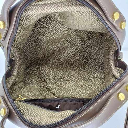 BORBONESE Redwall 2WAY イタリア製 ショルダーバッグ レディース