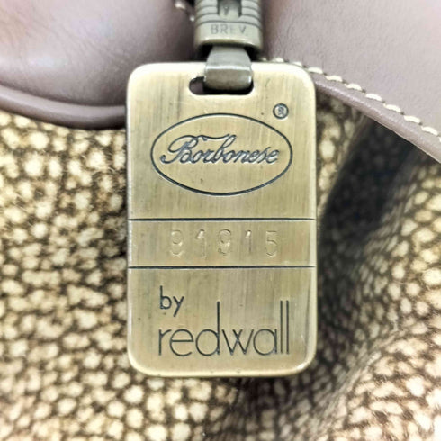 BORBONESE Redwall 2WAY イタリア製 ショルダーバッグ レディース