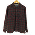 ペンドルトン PENDLETON 60s ウール オンブレチェック オープンカラー ボードシャツ メンズ L