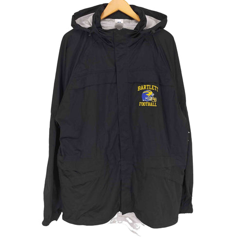 ラッセルアスレチック RUSSELL ATHLETIC 裏地メッシュナイロンフーデッドジャケット メンズ JPN:XL