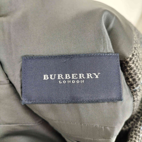 バーバリーロンドン BURBERRY LONDON cashmere カシミヤ30%混2Bテーラードジャケット メンズ 165