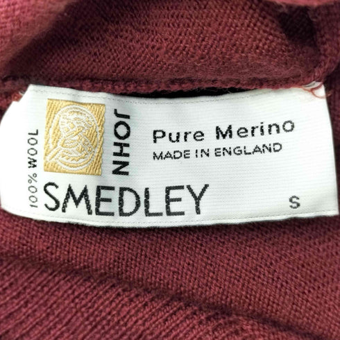 ジョンスメドレー JOHN SMEDLEY ピュアメリノウール タートルネックニット レディース import:S