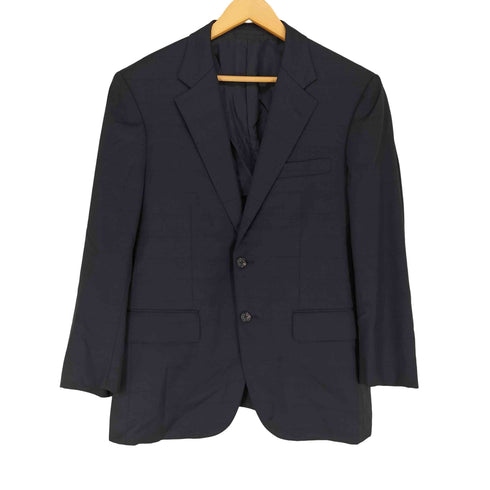 バーバリーロンドン BURBERRY LONDON ストライプシルク使用 2B ウールテーラードジャケット メンズ 51-BB4-S219-2B