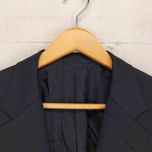 バーバリーロンドン BURBERRY LONDON ストライプシルク使用 2B ウールテーラードジャケット メンズ 51-BB4-S219-2B