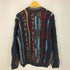クージー COOGI オーストラリア製 マルチカラー 3Dニット セーター メンズ import:M