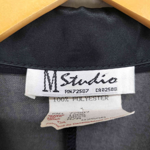 M STUDIO カナダ製 シースルーワンピ レディース JPN:M