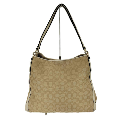 コーチ COACH シグネチャー キャンバスレザートートバッグ レディース