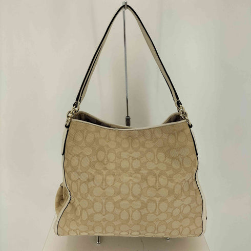 コーチ COACH シグネチャー キャンバスレザートートバッグ レディース