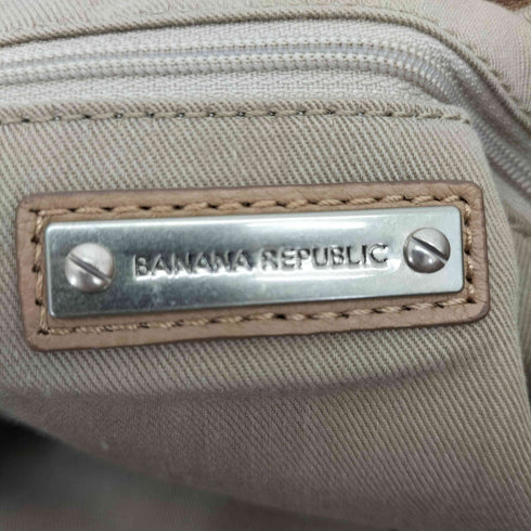 バナナリパブリック BANANA REPUBLIC パンチングレザーショルダーバッグ レディース