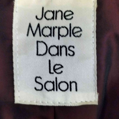 ジェーンマープルドンルサロン Jane Marple Dans Le Salon アンゴラウール 裏地玉虫 ダッフルコート レディース import:M