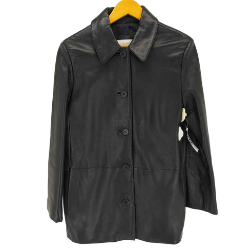 リズクレイボーン LIZ Claiborne カウレザーハーフコート レディース S