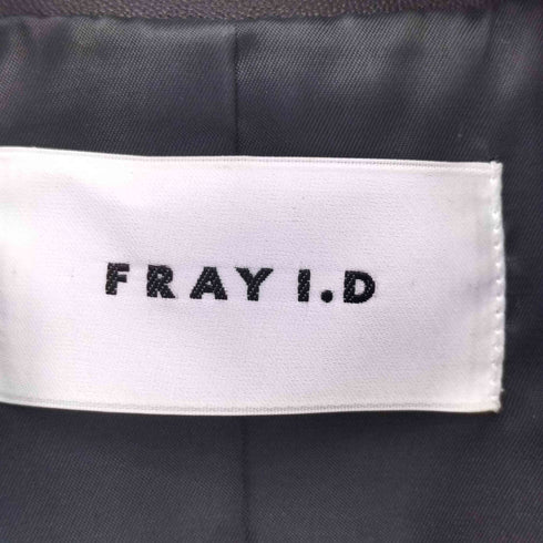 フレイアイディー FRAY I.D シープスキン レザーダブルライダースジャケット レディース 0