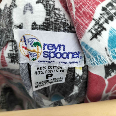 レインスプーナー Reyn Spooner 総柄 リバースプリント ロングワンピース レディース