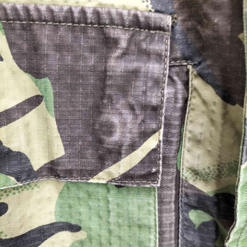 シアサッカー ミリタリー BDU ジャケット メンズ JPN:M
