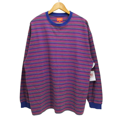 ビームス BEAMS マルチボーダー L/S スウェット メンズ JPN:L