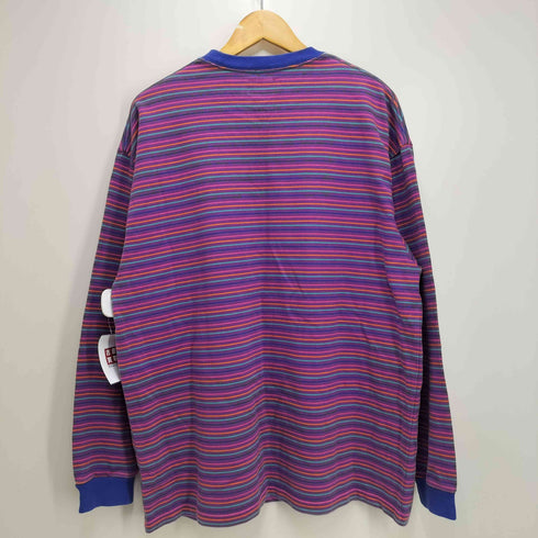 ビームス BEAMS マルチボーダー L/S スウェット メンズ JPN:L