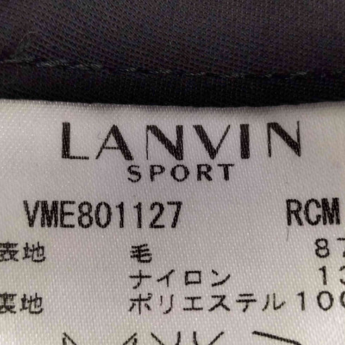 ランバン LANVIN SPORT ウールナイロン スラックス メンズ 88