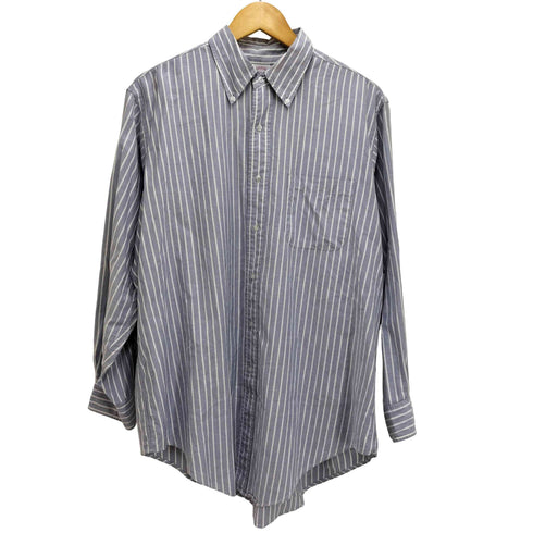 ブルックスブラザーズ BROOKS BROTHERS 90S USA製 MAKERS ストライプ ボタンダウン シャツ メンズ 161/2-2