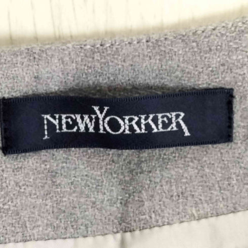 ニューヨーカー NEWYORKER ウール100% クルーネックワンピース レディース 9AR