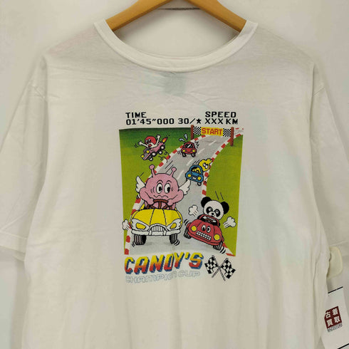 キャンディストリッパー Candy Stripper RACING CANDY Tシャツ レディース JPN:XL
