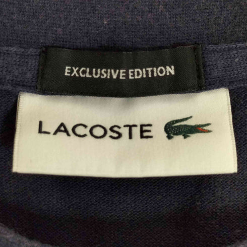 ラコステ LACOSTE EXCLUSIVE EDITION 鹿の子 クルーネックTシャツ メンズ JPN:XS