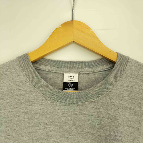ビューティーアンドユースユナイテッドアローズ BEAUTY & YOUTH UNITED ARROWS スケートボード メタリック クルーネックTシャツ メンズ JPN:S