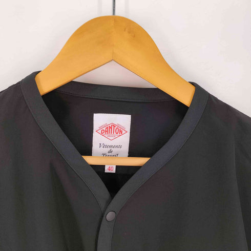 ダントン DANTON SHIRT CARDIGAN シャツカーディガン メンズ US:40
