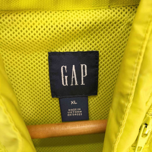 ギャップ Gap OLD フィッシングジャケット フード収納可 短丈 ボックスシルエット メンズ import:XL