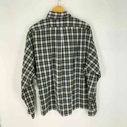 ラルフローレン RALPH LAUREN シアサッカー ボックスカット ボタンダウンシャツ メンズ import:L