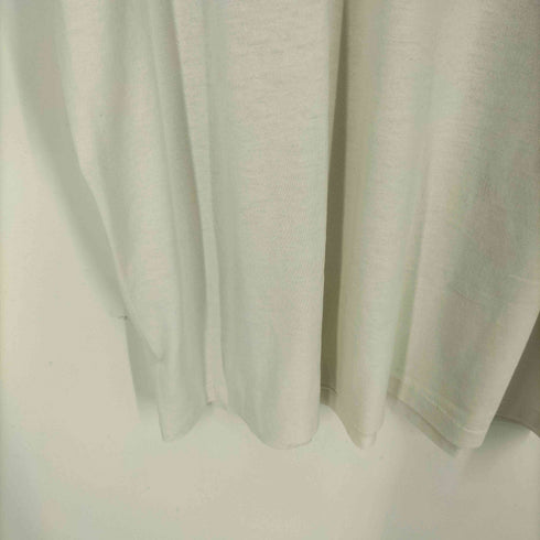 OMADIボディ フレンチ クロスワード Tシャツ 袖&裾シングル メンズ import:XL