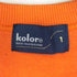 カラー kolor ロゴプリント フレンチテリー クルーネックスウェット メンズ JPN:1