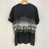 JNCO JEANS 90-00s 両面 スカル フレイム パフプリント 半袖Tシャツ メンズ