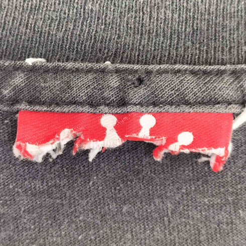 JNCO JEANS 90-00s 両面 スカル フレイム パフプリント 半袖Tシャツ メンズ
