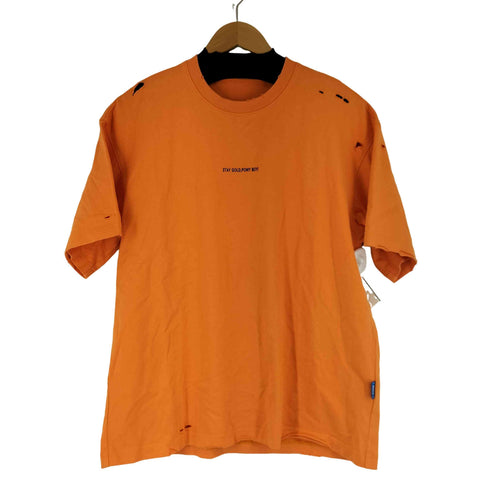 BOSIE ダメージ加工 プリント S/S Tシャツ メンズ JPN:M